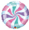 18" ROUND CANDY PASTEL SWIRL
